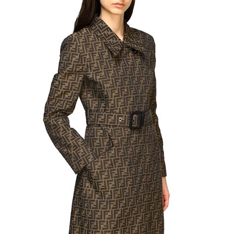 fendi jacket with fur|fendi women' s trench coats.